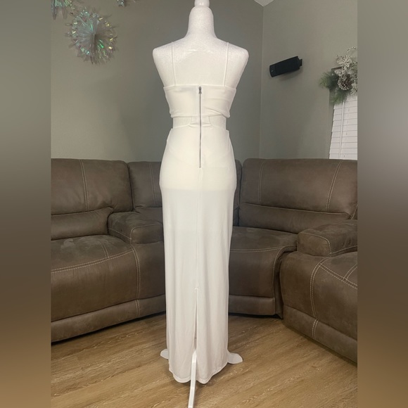 NWT Alice & Olivia Havana Cut Out Jersey Maxi Dress in Sz 6 - Picture 11 of 15